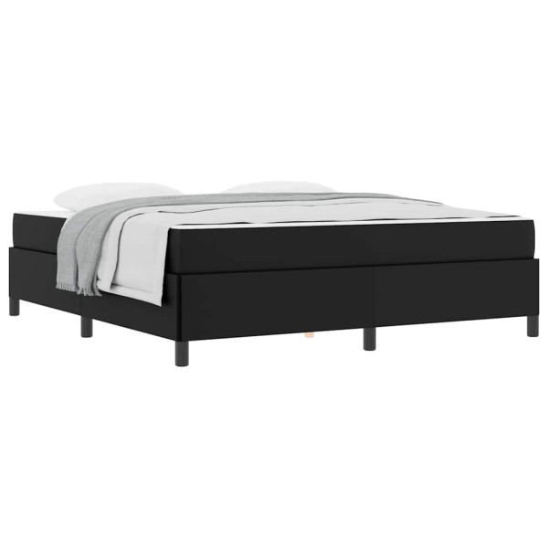 Estructura de cama con colchón Negro 180 x 200 cm M 3