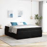 Estrutura da Cama Outros Preto 180 x 200 cm Veludo 1