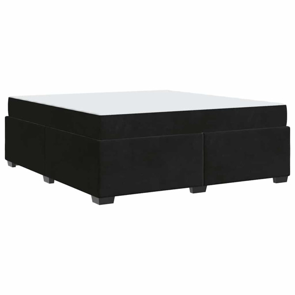 Estructura de cama Otro Negro 180 x 200 cm Terciopelo M 2