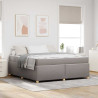 Estructura de cama Otro Taupé 180 x 200 cm tela 1