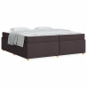 Estrutura da Cama Outros Castanho escuro 200 x 200 cm tecido 4