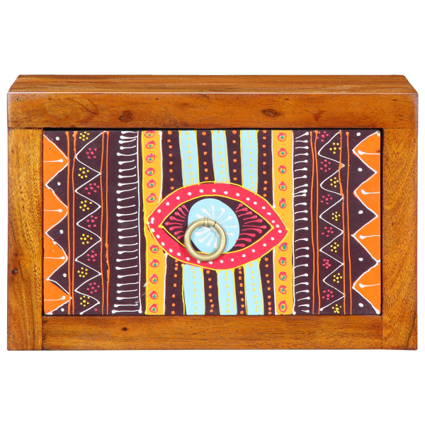 Mesas de Cabeceira Marrom. multicolorido 35 x 30 x 22 cm M 5