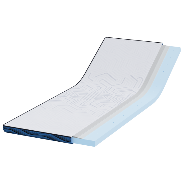 Protetores de Colchão Branco e Azul 80 x 200 cm M 3