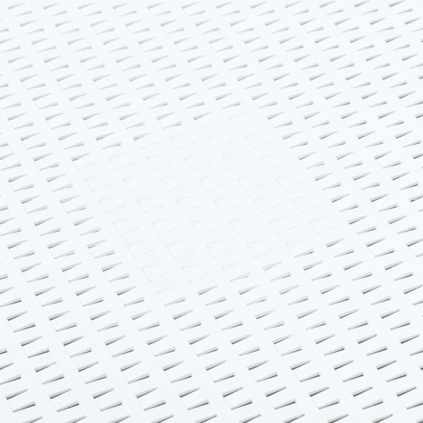 Mesa de apoio 54x54x36.5 cm plástico branco M 2