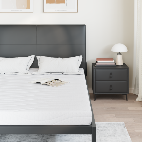 Colchões Branco 140 x 200 cm Tecido 100% poliéster M 3