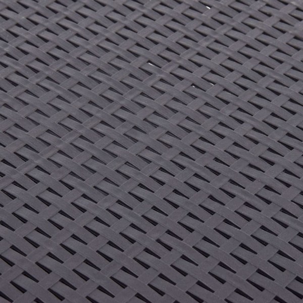 Mesa de apoio 54x54x36.5 cm plástico moca M 5