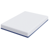 Colchones Blanco y azul 100% tejido jacquard de poliéster 5