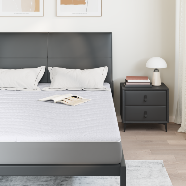 Almohadillas para colchón Blanco 140 x 190 cm M 3