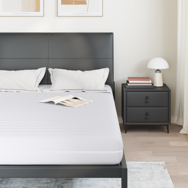 Colchões Branco 140 x 200 cm Tecido 100% poliéster M 3