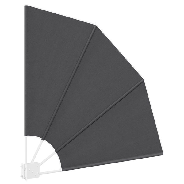 Tela de Privacidade para Varanda Preto 115 x 115 cm tecido M 5