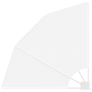 Tela de Privacidade para Varanda Branco 115 x 115 cm tecido H