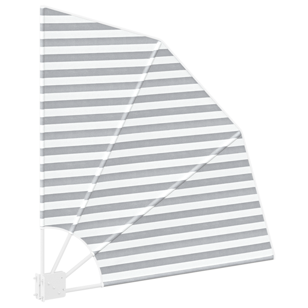 Pantalla de Privacidad para Balcón Manual Antracita y blanco M 5