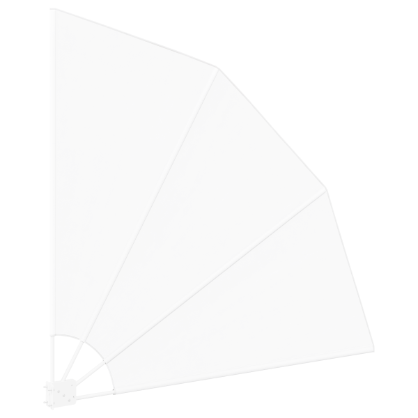 Tela de Privacidade para Varanda Branco 140 x 140 cm tecido M 5