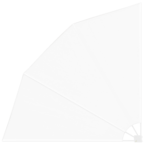 Tela de Privacidade para Varanda Branco 210 x 210 cm tecido H