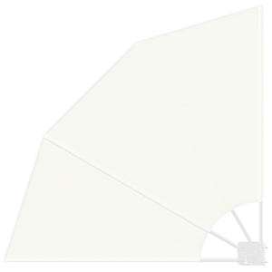 Tela de Privacidade para Varanda Creme 115 x 115 cm tecido H