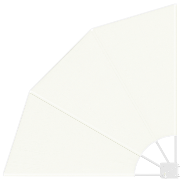 Tela de Privacidade para Varanda Creme 115 x 115 cm tecido M 2