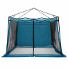 Tienda con techo Otro con ventilación de aire Ajustable Azul y Negro 303 x 303 cm 2