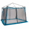 Tienda con techo Otro con ventilación de aire Ajustable Azul y Negro 303 x 303 cm 3