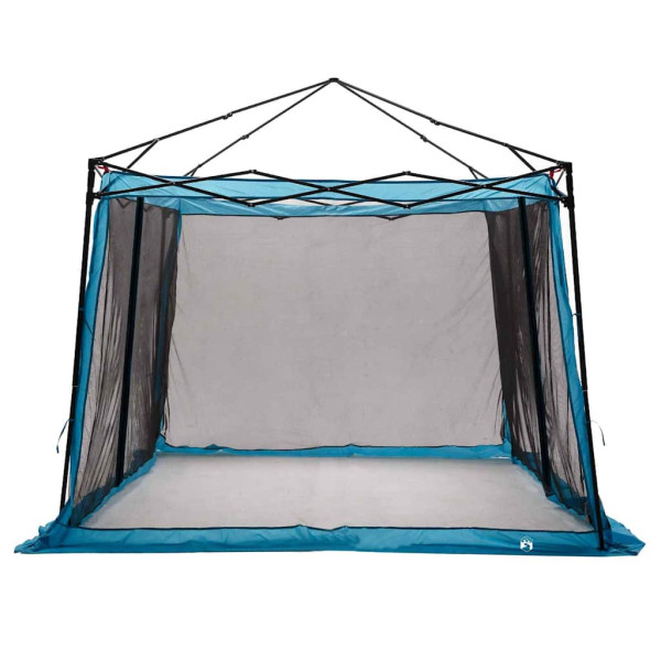 Tienda con techo Otro con ventilación de aire Ajustable Azul y Negro 303 x 303 cm M 5
