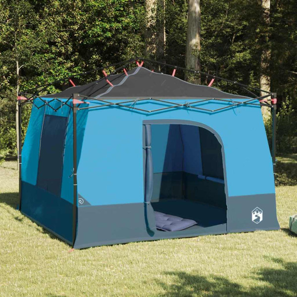 Tienda con techo Otro Manual con ventilación de aire Azul y Negro 290 x 288 cm D
