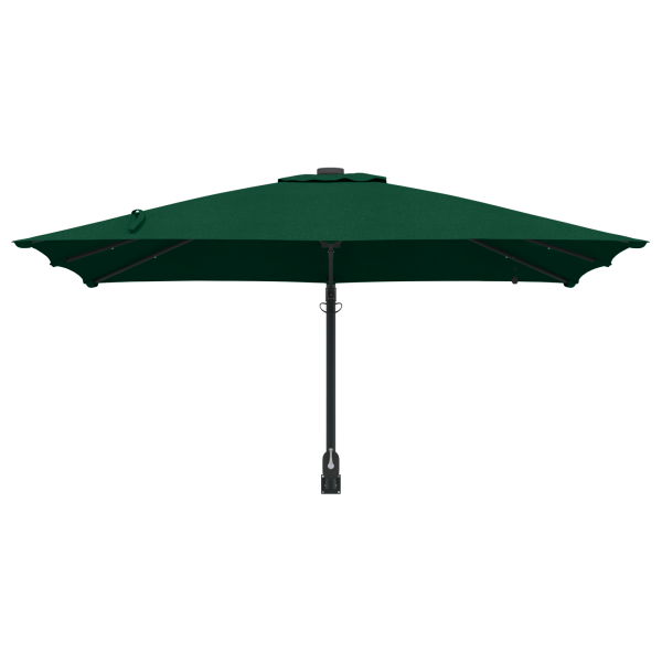 Parasol de jardín Verde 248.5 x 247.5 x 160 cm tela M 4
