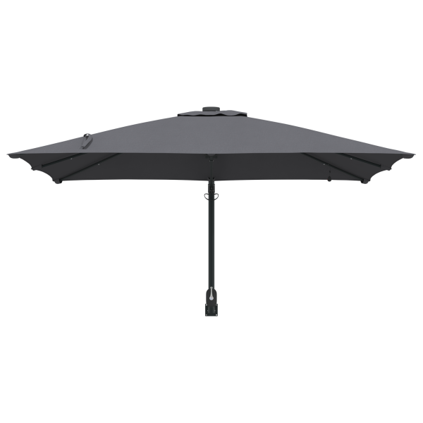 Parasol de jardín Antracita 248.5 x 247.5 x 160 cm tela M 4