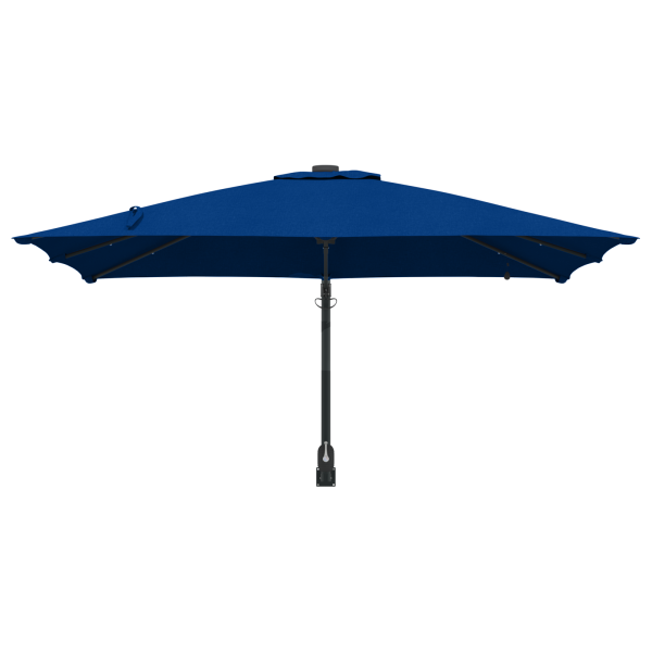 Parasol de jardín Azul azur 248.5 x 247.5 x 160 cm tela M 4