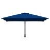 Parasol de jardín Azul azur 248.5 x 247.5 x 160 cm tela 4