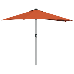 Parasol de jardín Terracota 294 x 150 x 224 cm tela H