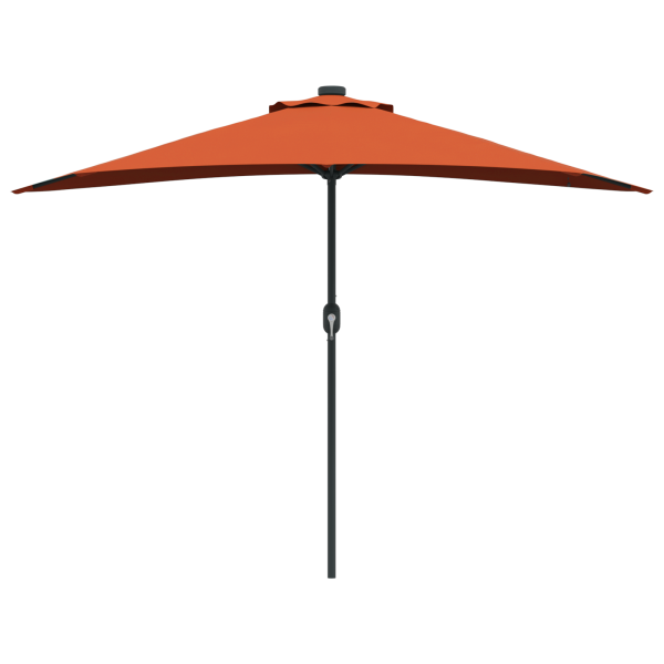 Parasol de jardín Terracota 294 x 150 x 224 cm tela M 5
