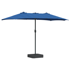 Parasol de jardín Azul 385 x 209 x 244 cm tela H
