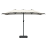Parasol de jardín Arena 385 x 209 x 244 cm tela 4