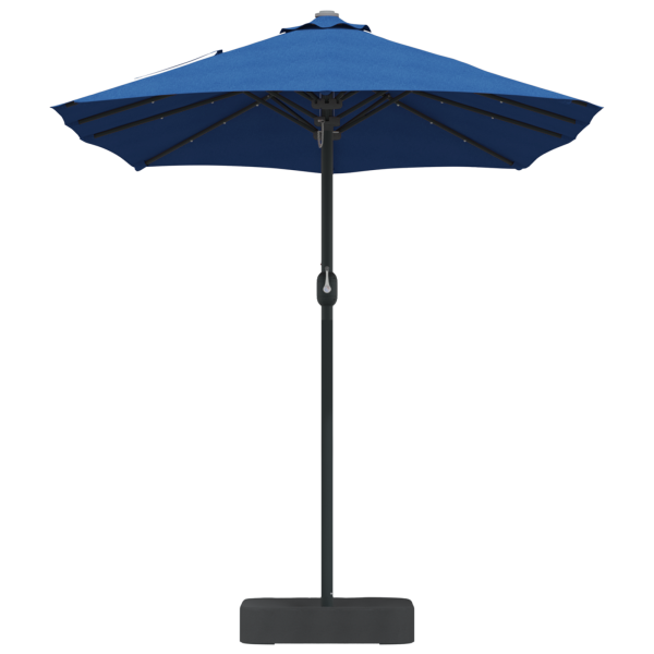 Parasol de jardín Azul 385 x 209 x 244 cm tela M 5