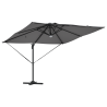Parasol Cantilever Roma Antracite Largo 4