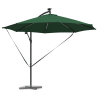 Parasol de cantilever tipo plátano Verde 294 x 294 x 248 cm 3