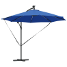 Parasol de cantilever tipo plátano con cerradura Azul celeste 2