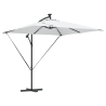 Parasol de cantilever tipo plátano Arena 249 x 249 x 250 cm 2