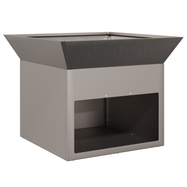 Fire Pit Ferro Enferrujado 50 x 50 x 40 cm Aço corten M 5