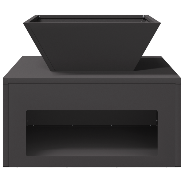 Fire Pit Preto 50 x 50 x 40 cm Aço M 5