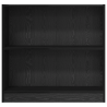 Estantería Roble negro 80 x 24 x 109 cm Tablero de partículas 4