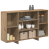 Vitrina Roble artisan 120 x 30 x 75 cm Madera contrachapada 3