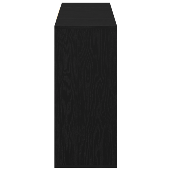 Vitrina Roble negro 120 x 30 x 75 cm Madera contrachapada M 5