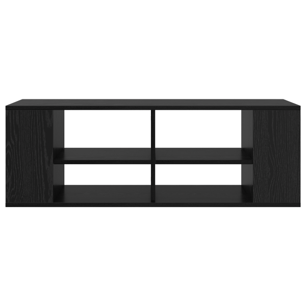 Gabinete para TV com prateleira Carvalho preto 102 x 35 x 35 cm M 5