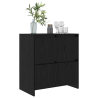 Vitrina Roble negro 70 x 41 x 75 cm Madera contrachapada 3