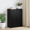 Mueble colgante con estante Roble negro 69.5 x 34 x 90 cm 1