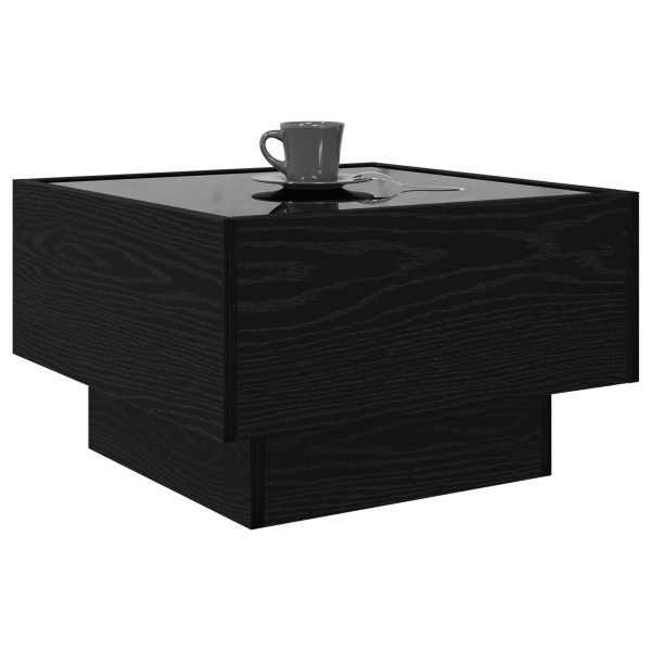Mesa de centro Carvalho preto 50 x 50 x 30 cm M 3