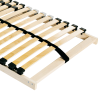 Base de lamas Marrón 90 x 190 cm Madera de haya maciza 3