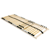 Base de lamas Marrón 100 x 190 cm Madera de haya maciza 1