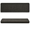 Alfombras de peldaños de escalera 15 uds antracita 65x21x4 cm 4