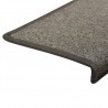 Alfombras de peldaños de escalera 15 uds gris oscuro 65x21x4 cm 5
